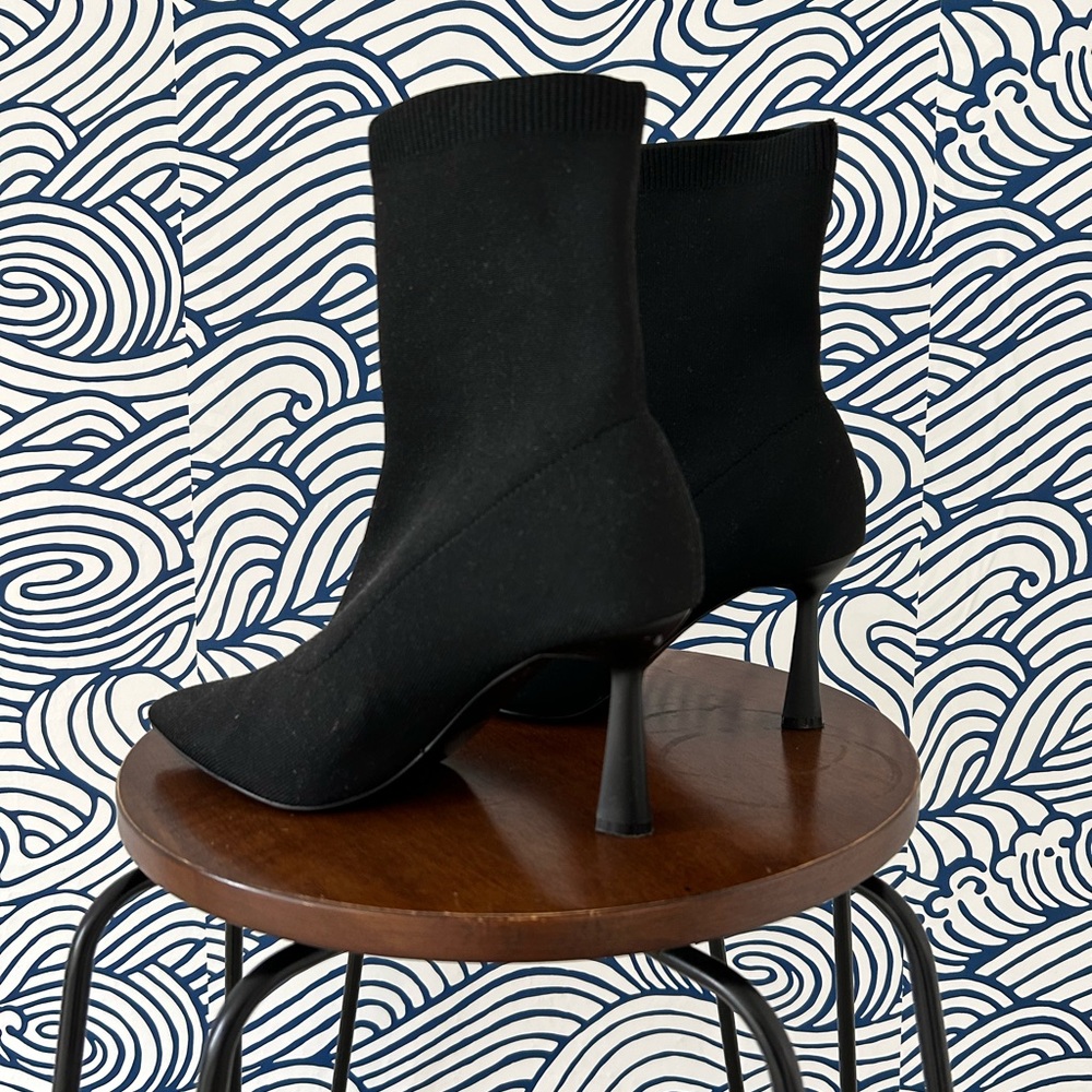 Steve Madden Placid Sock Bootie - Picture 2 of 7